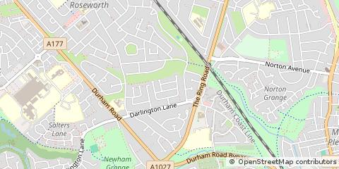 Map of Stockton-on-Tees