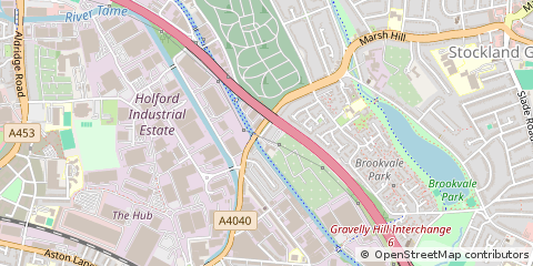 Map of Birmingham