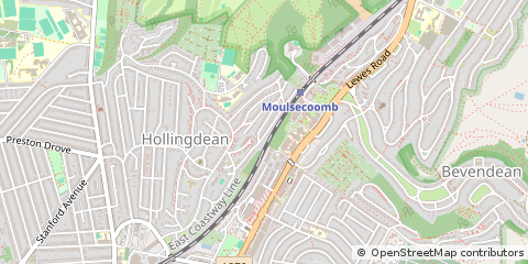 Map of Brighton