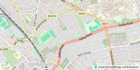 Map of Nottingham
