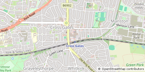 Map of Leeds