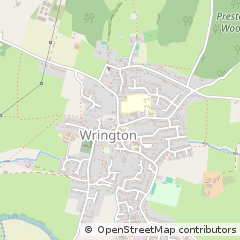 Map of Wrington, North Somerset