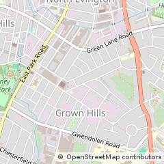 Map of Leicester, Leicestershire