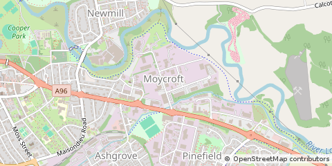Map of Moray