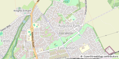 Map of Andover
