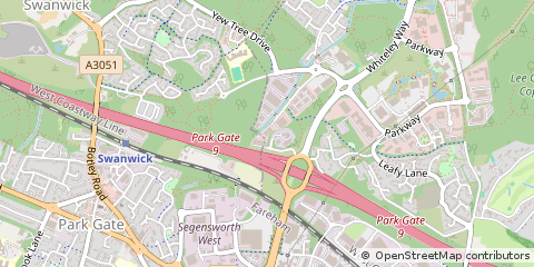 Map of Portsmouth, Hampshire