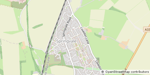 Map of Winchester