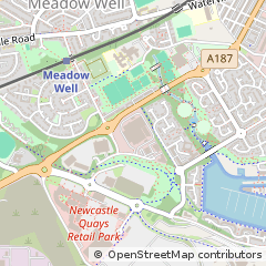 Map of North Shields