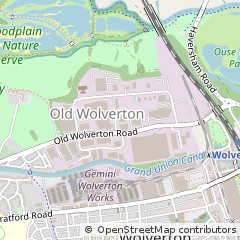 Map of Milton Keynes