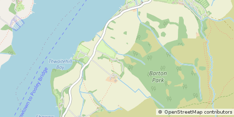 Map of Cumbria