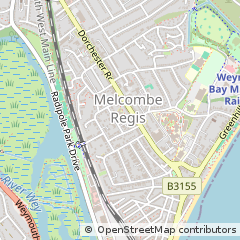 Map of Wemouth, Dorset