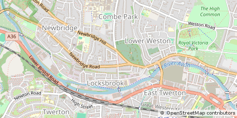 Map of Bath