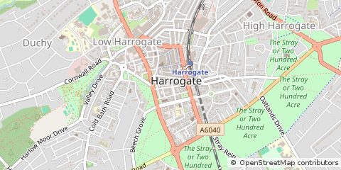 Map of Harrogate