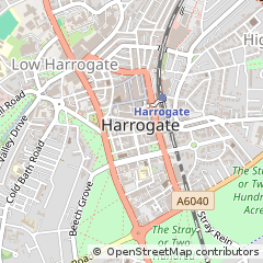 Map of Harrogate