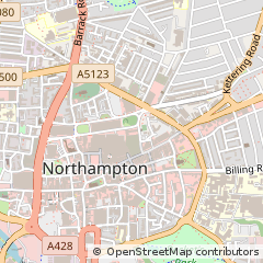 Map of Northampton