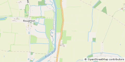 Map of Horncastle, Lincolnshire