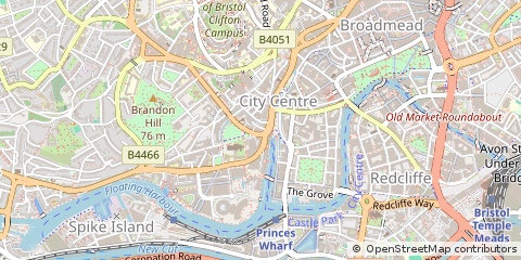 Map of Bristol