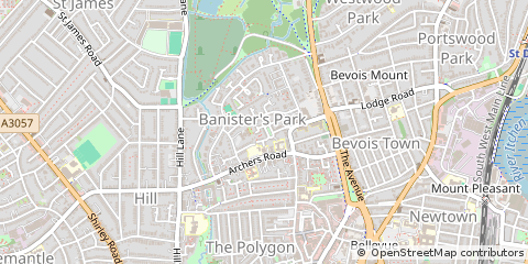Map of Southampton