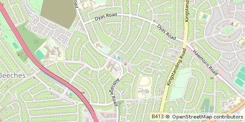 Map of Birmingham