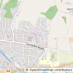 Map of Newbury, Berkshire