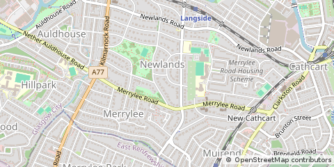 Map of Glasgow