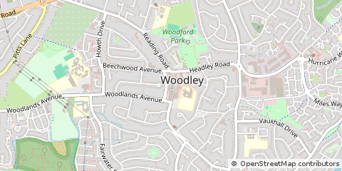 Map of Reading