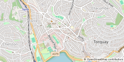 Map of Torquay