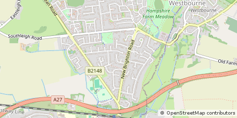 Map of Emsworth, Hampshire