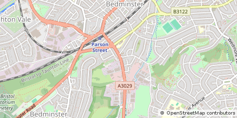 Map of Bristol