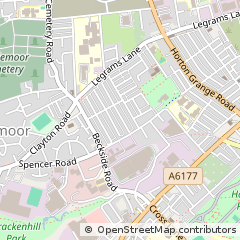 Map of Bradford