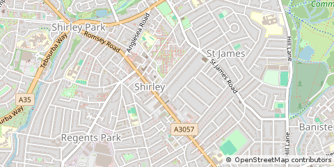 Map of Southampton