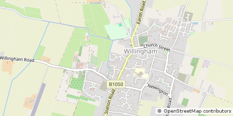 Map of Cambridge, Cambridgeshire