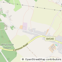 Map of Common Road,kensworth, Bedfordshire