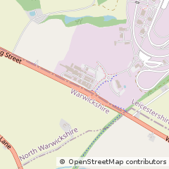 Map of Warwickshire