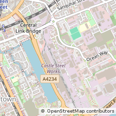 Map of Cardiff