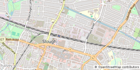 Map of Slough