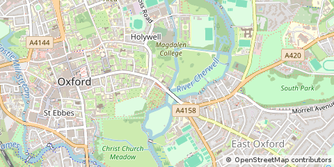 Map of Oxford