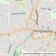 Map of Bristol