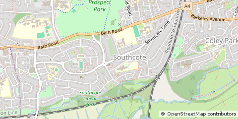 Map of Reading