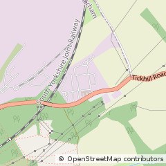 Map of Rotherham