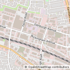 Map of Slough