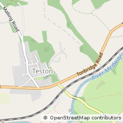 Map of Maidstone, Kent