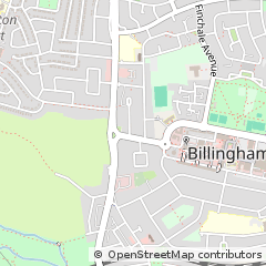 Map of Billingham