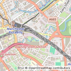 Map of Manchester