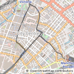Map of Manchester