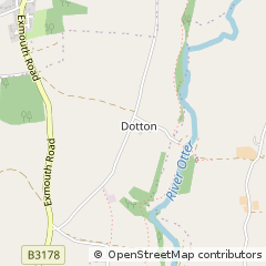 Map of Sidmouth