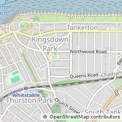 Map of Whitstable