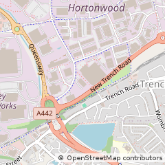 Map of Telford, Shropshire