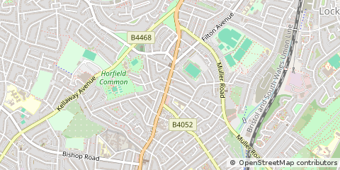 Map of Bristol