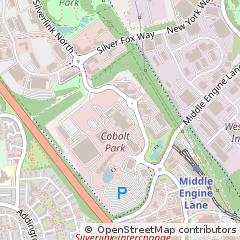 Map of Wallsend, Tyne and Wear